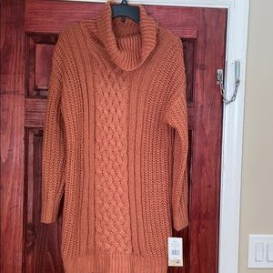 long sleeve knit sweater
